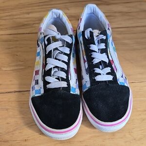 Colorful Checkered Vans